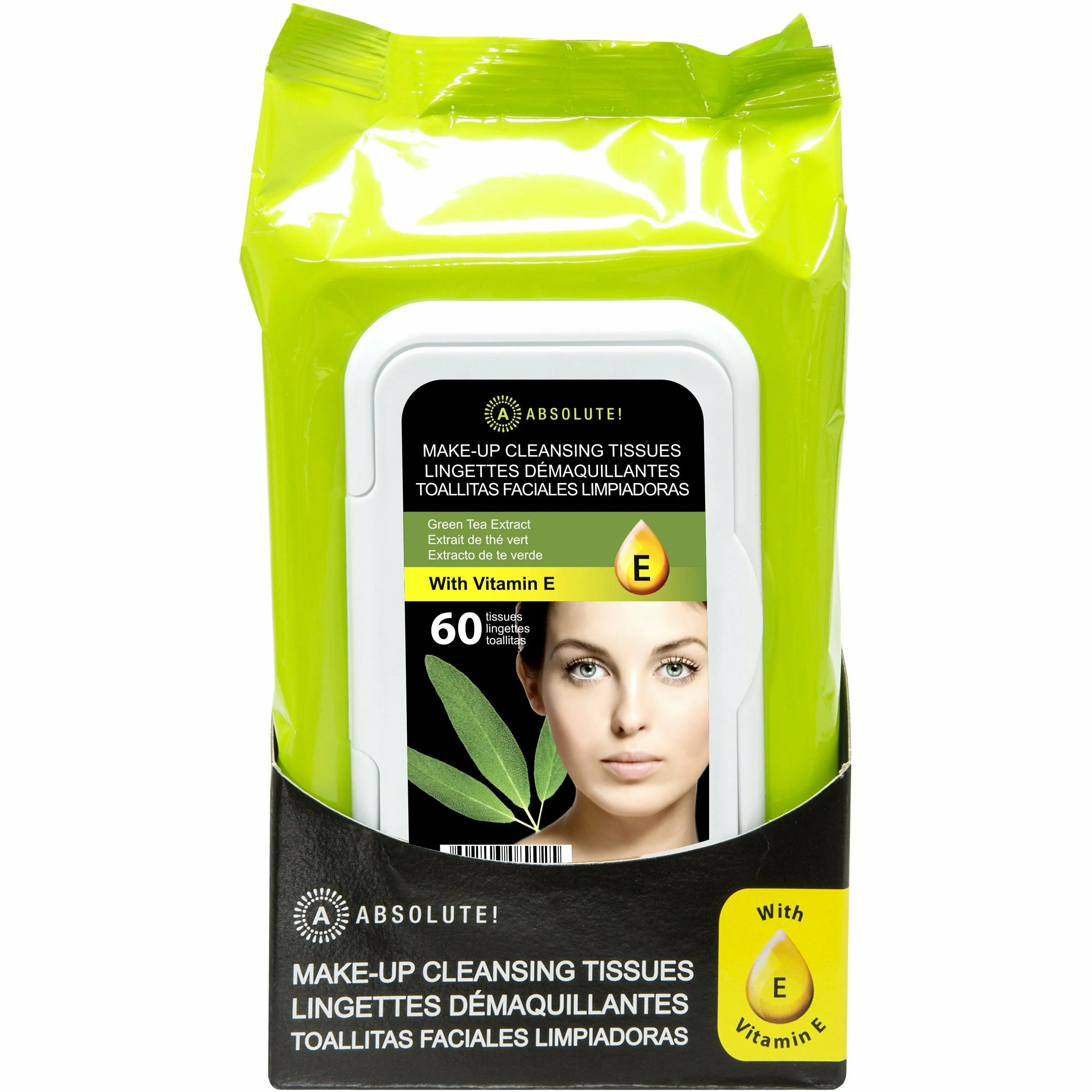 Absolute New York: 60 Makeup Cleansing Tissues