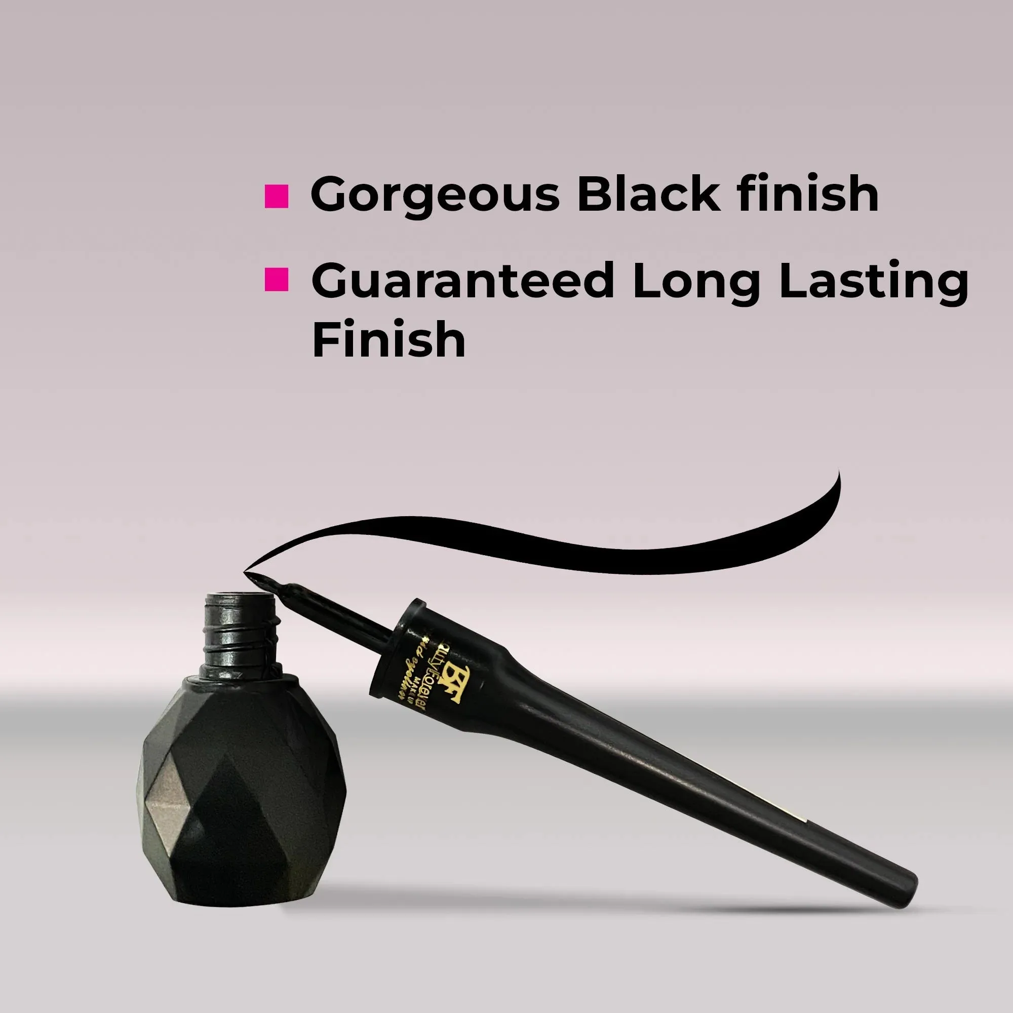 Beauty Forever BF Makeup Liquid Eyeliner Black