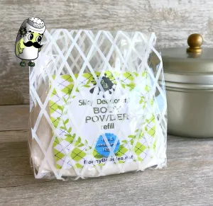 BODY POWDER for Men, 6oz refill - pick a scent