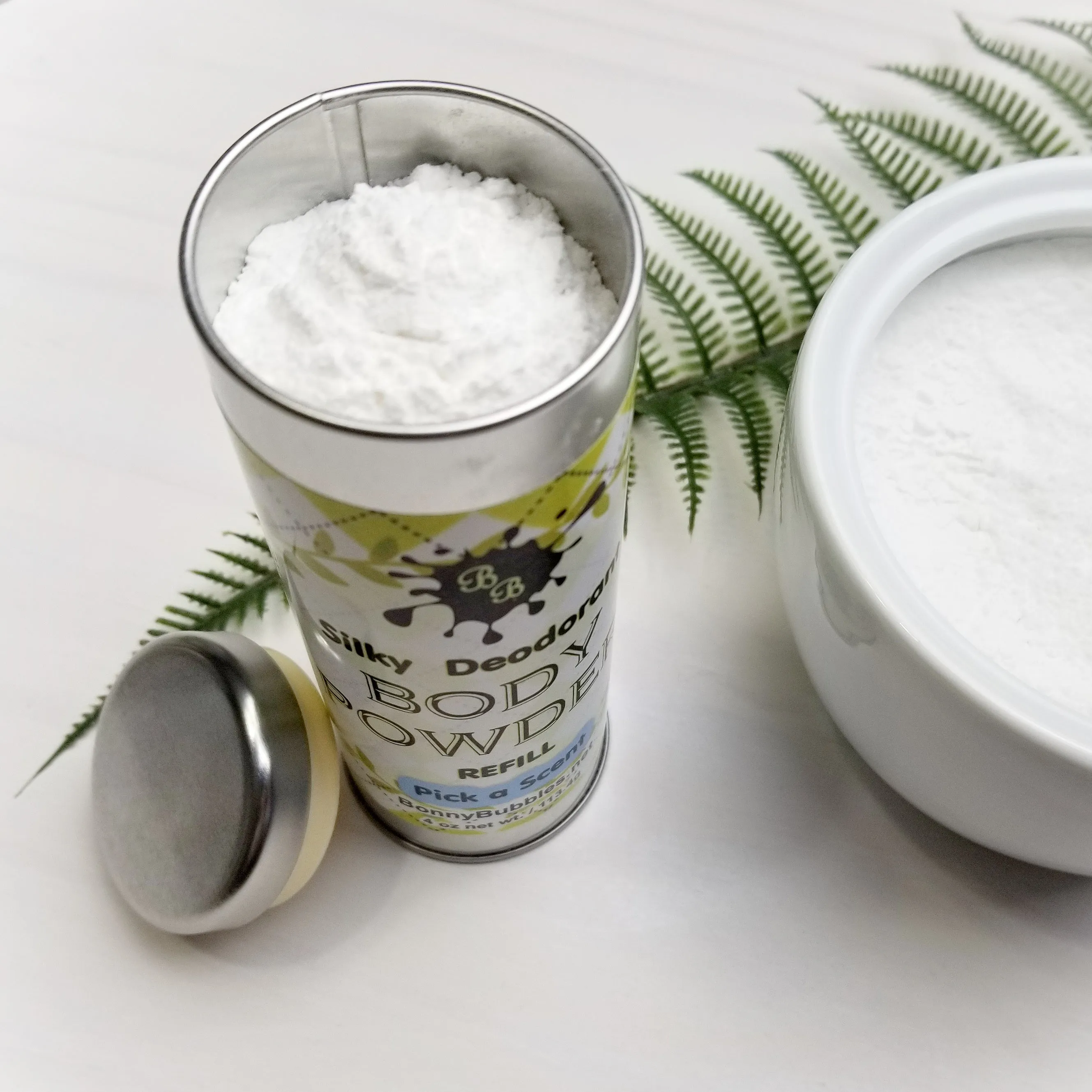 Body Powder Refill, 4 oz - Pick a Scent