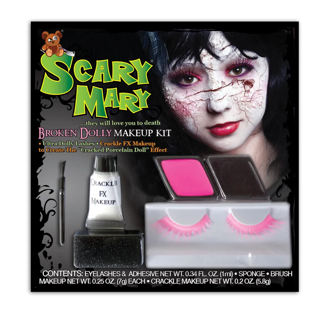Broken Dolly Halloween Makeup Kit