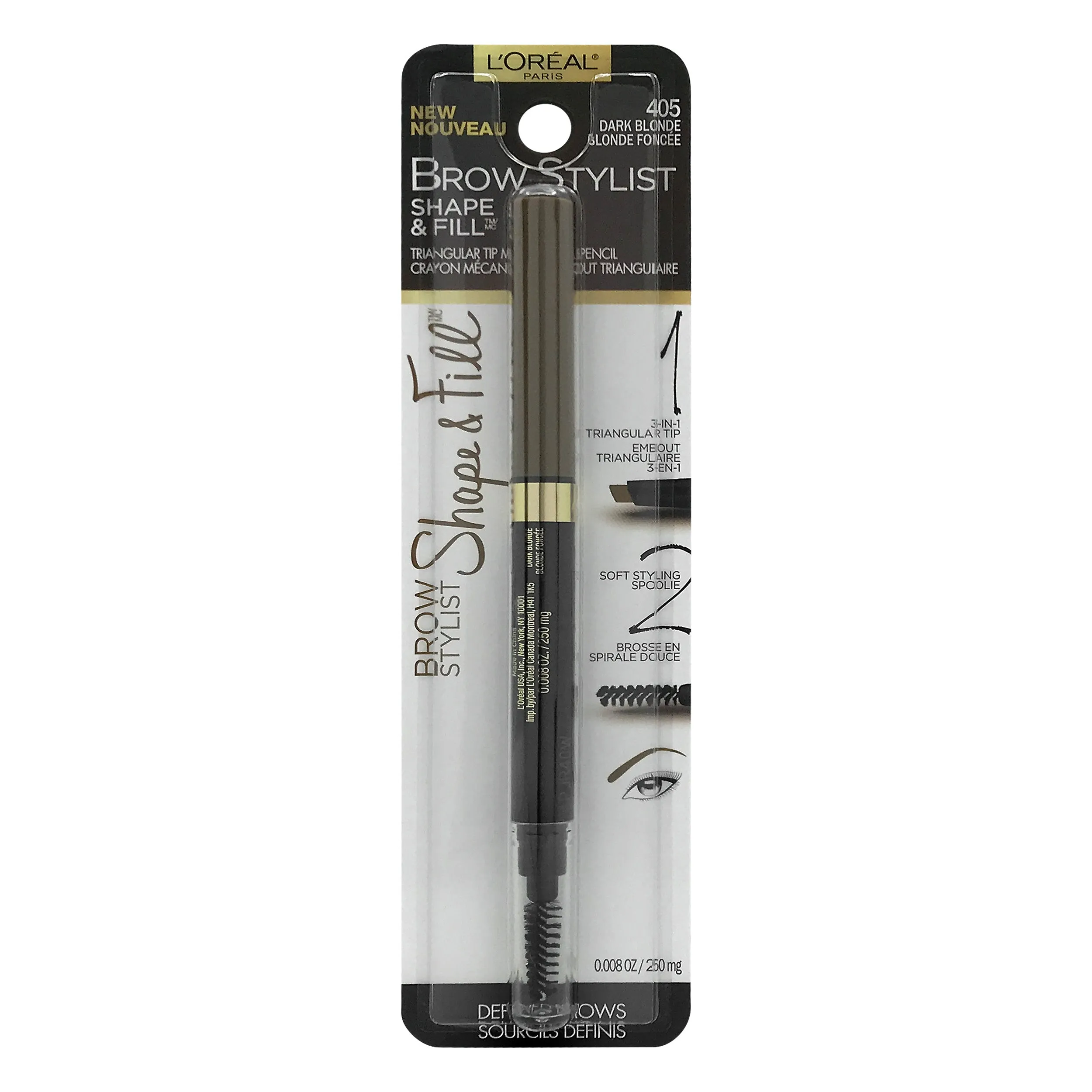 Brow Stylist Shape & Fill Mechanical Eye Brow Makeup Pencil