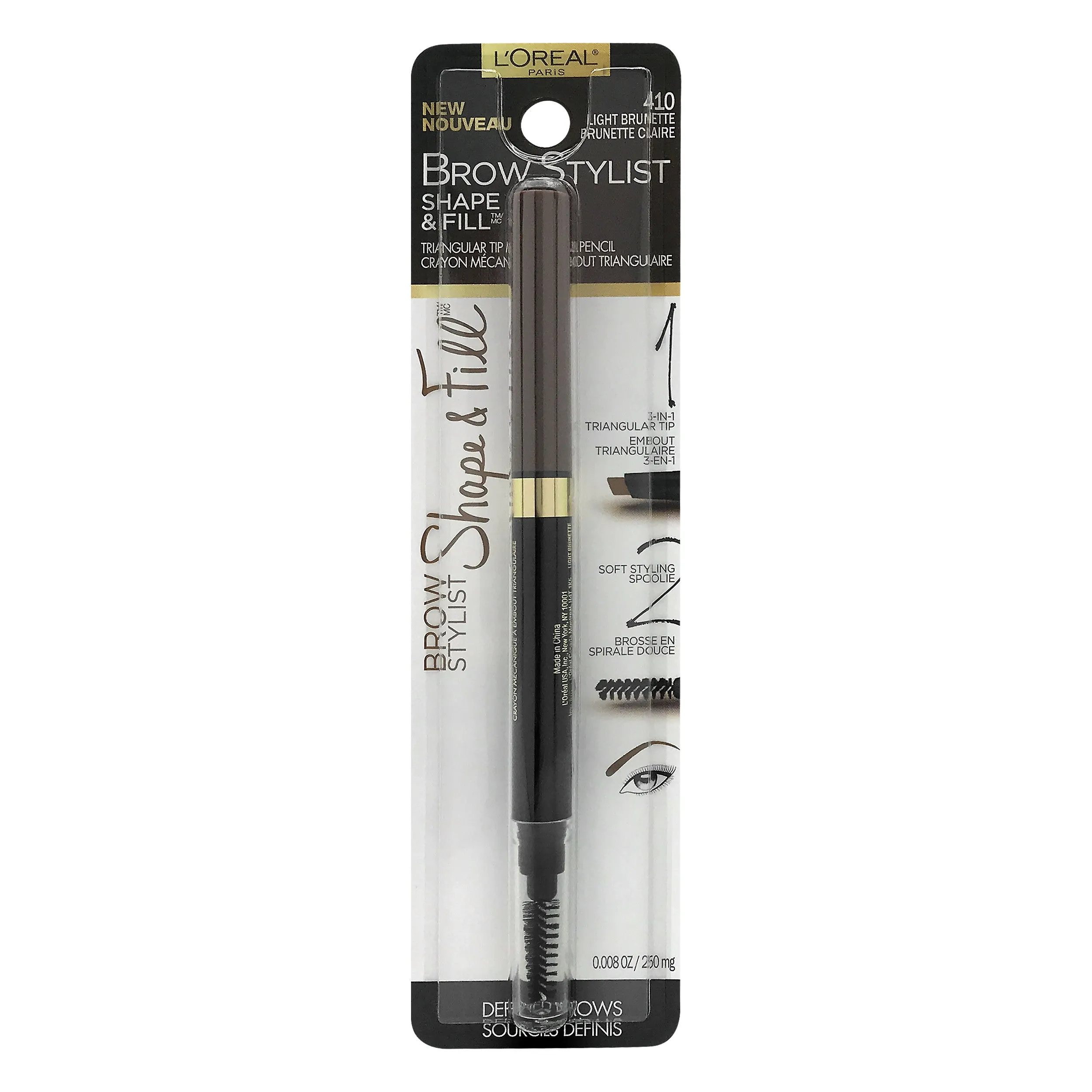 Brow Stylist Shape & Fill Mechanical Eye Brow Makeup Pencil