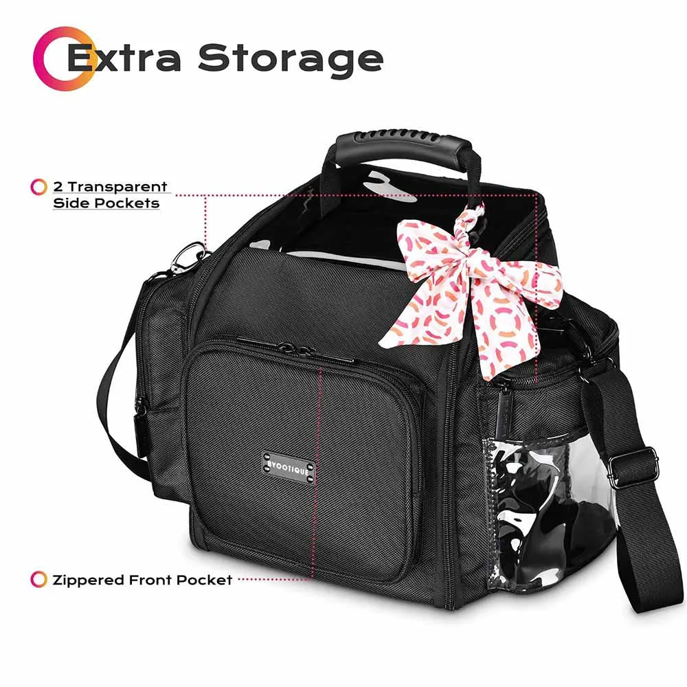 Byootique Essential Foldable Travel Makeup Bag Cosmetic Travel Storage Case