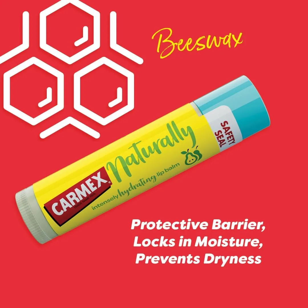 Carma Laboratories Carmex Naturally Pear Lip Balm 4.25g