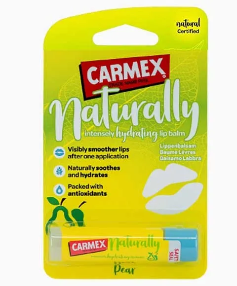Carma Laboratories Carmex Naturally Pear Lip Balm 4.25g