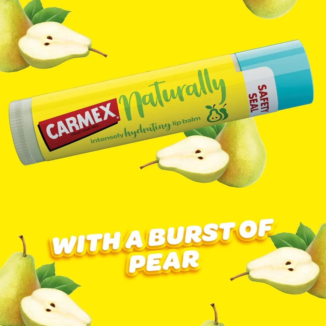 Carma Laboratories Carmex Naturally Pear Lip Balm 4.25g