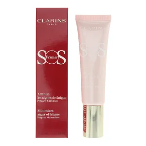 Clarins SOS Primer Minimises Signs Of Fatigue #01 Rose 30ml