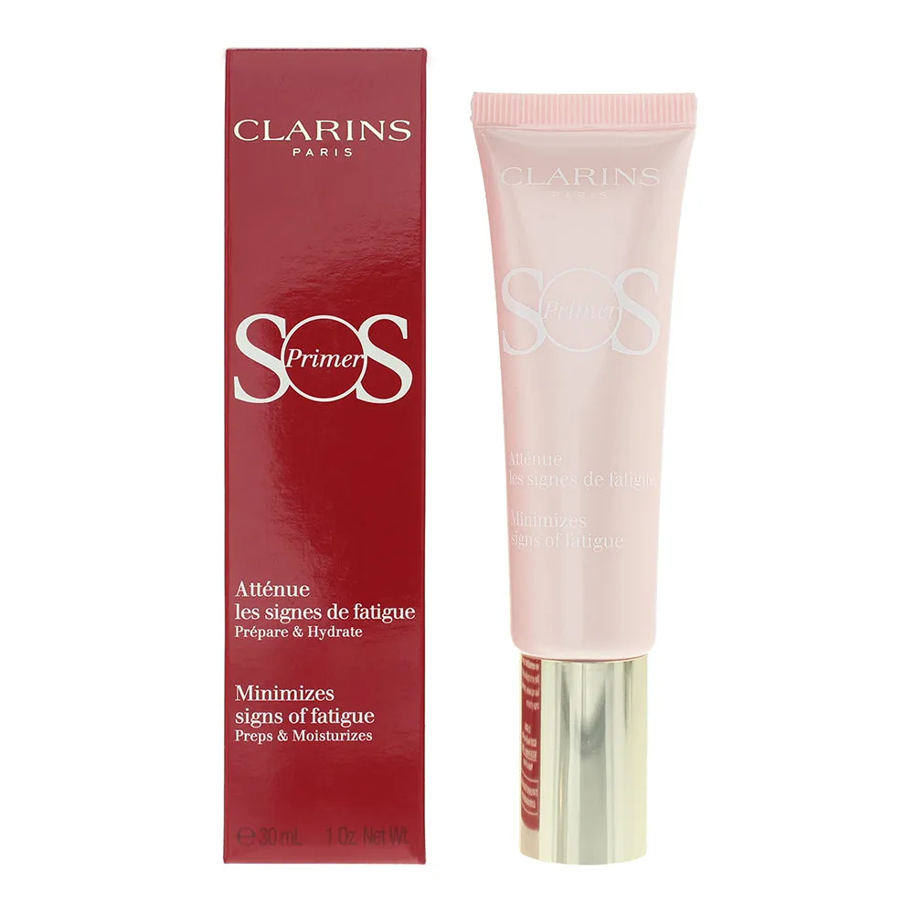 Clarins SOS Primer Minimises Signs Of Fatigue #01 Rose 30ml