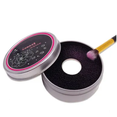Cleaning Makeup Brush Sponge Cleaning Box Portable Makeup Cleaning Pad Makeup Brush Cleaning Box