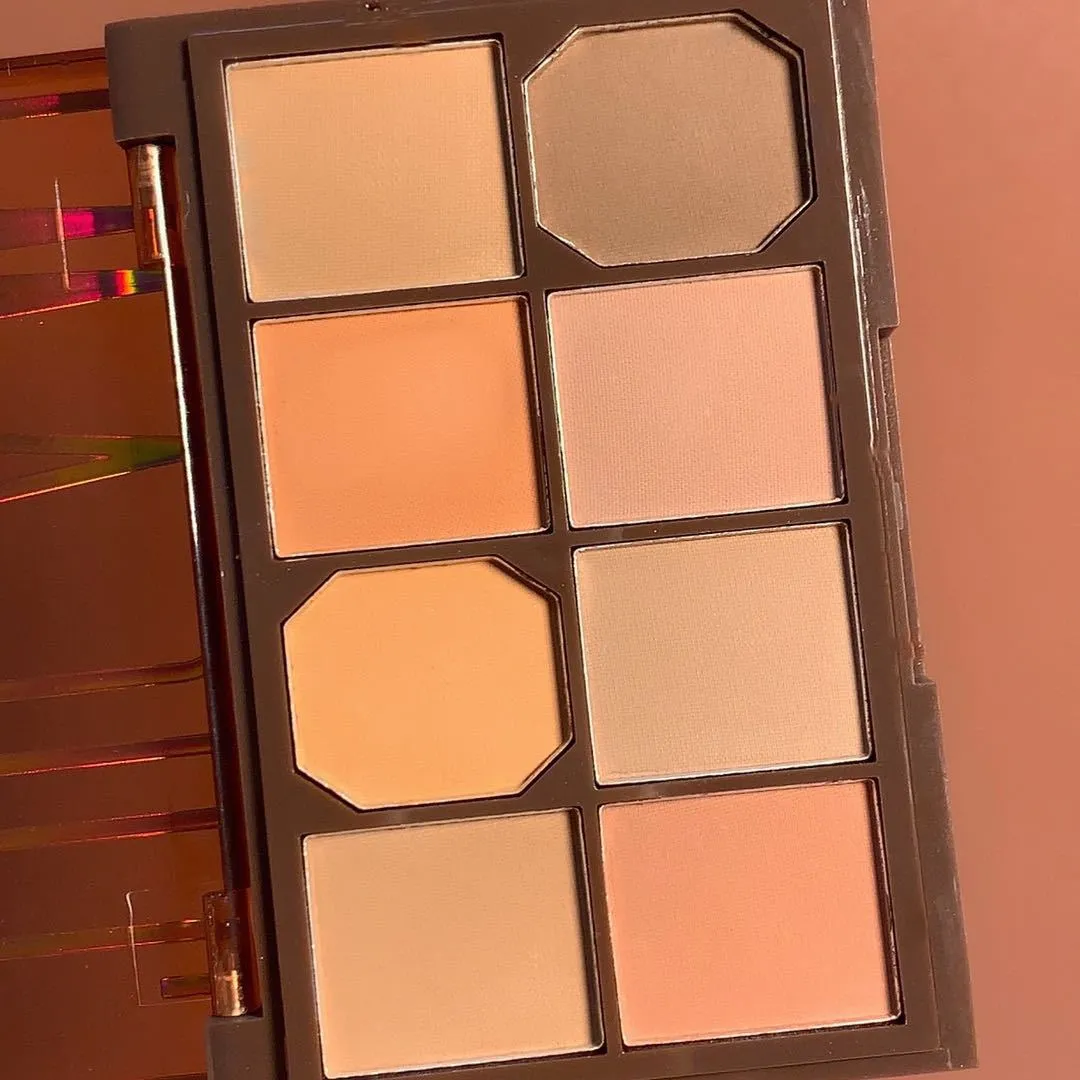 Color Matte Pearlescent Eye Shadow Palette Gray Tone Brown Bean Paste Powder Blush Eyeshadow Long Lasting Eyes Makeup Cosmetic