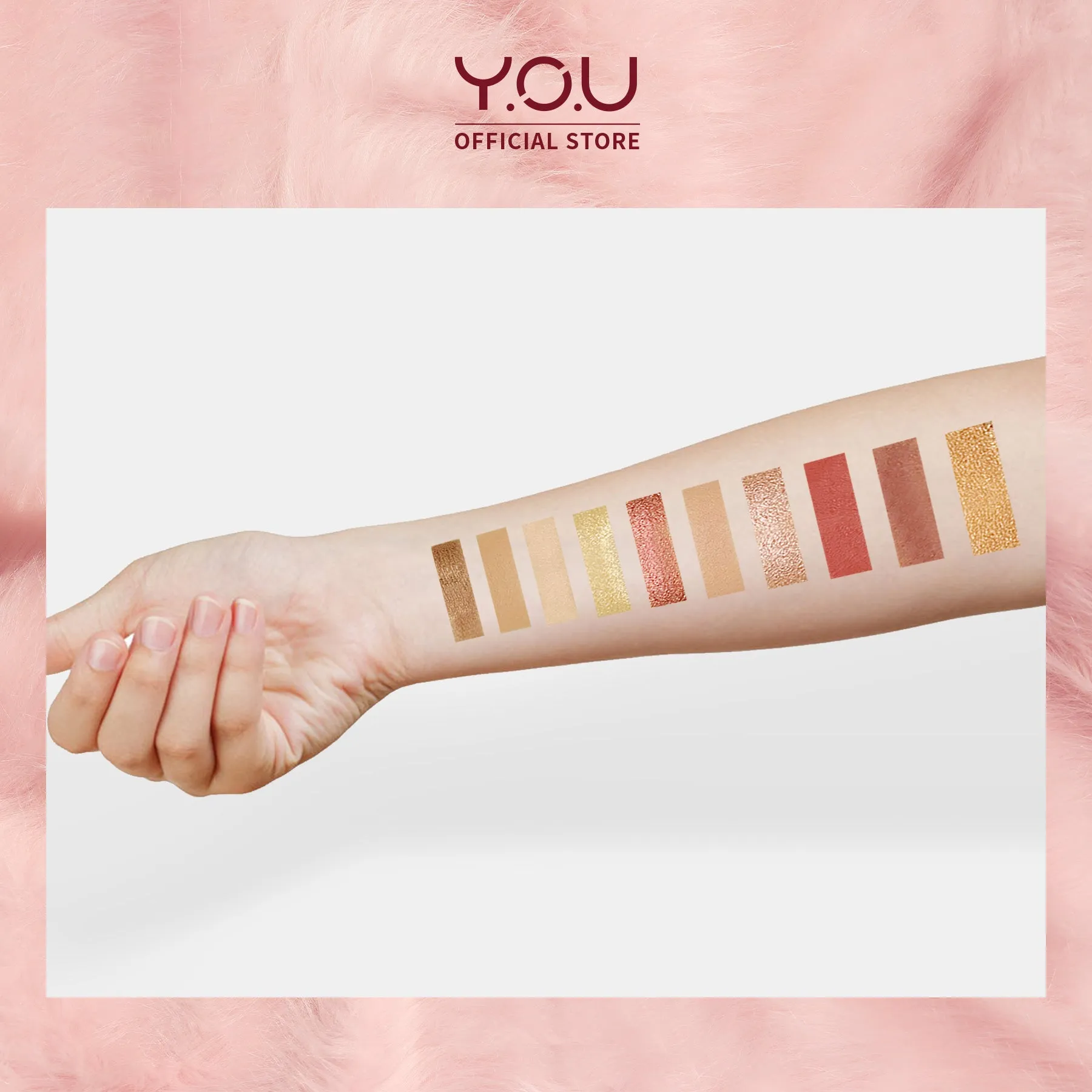 Crystal Rose Eyeshadow Palette
