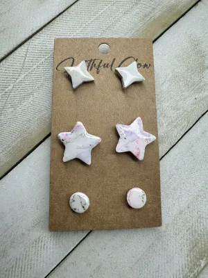 Elegant Stud Trio