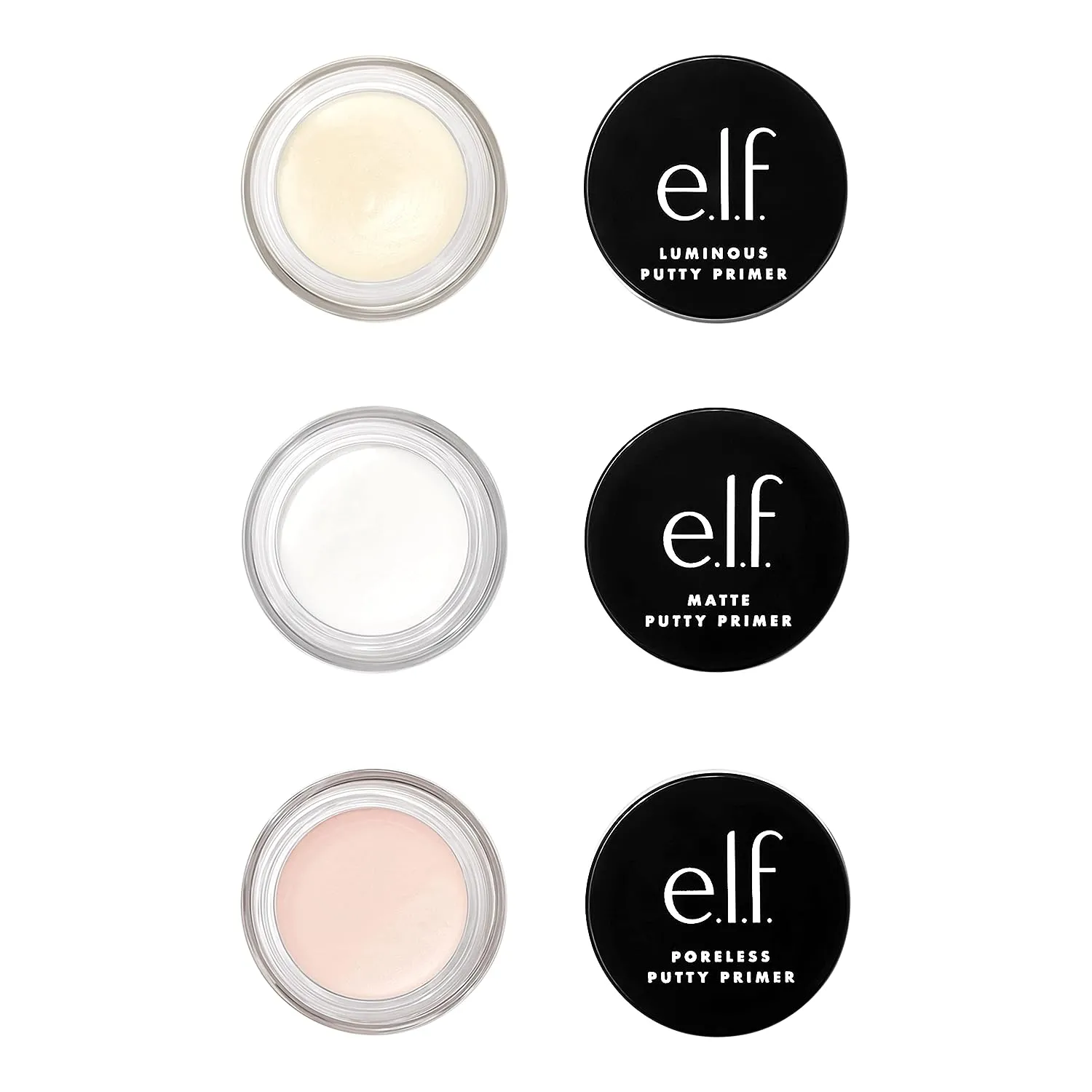 e.l.f. Poreless Putty Primer Flawless Finish, Ideal for All Skin Types, Universal Sheer, 0.74 oz
