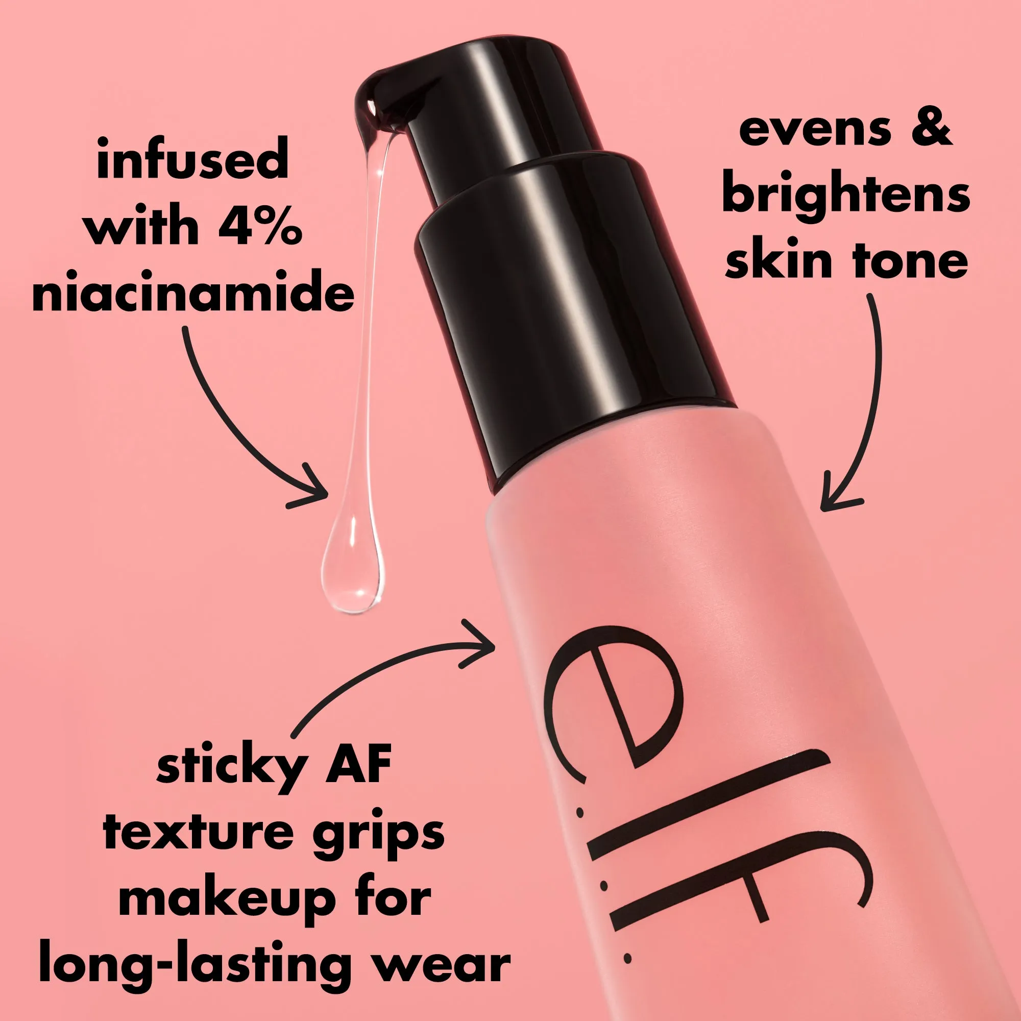 E.L.F. Power Grip Primer   Niacinamide 24ml