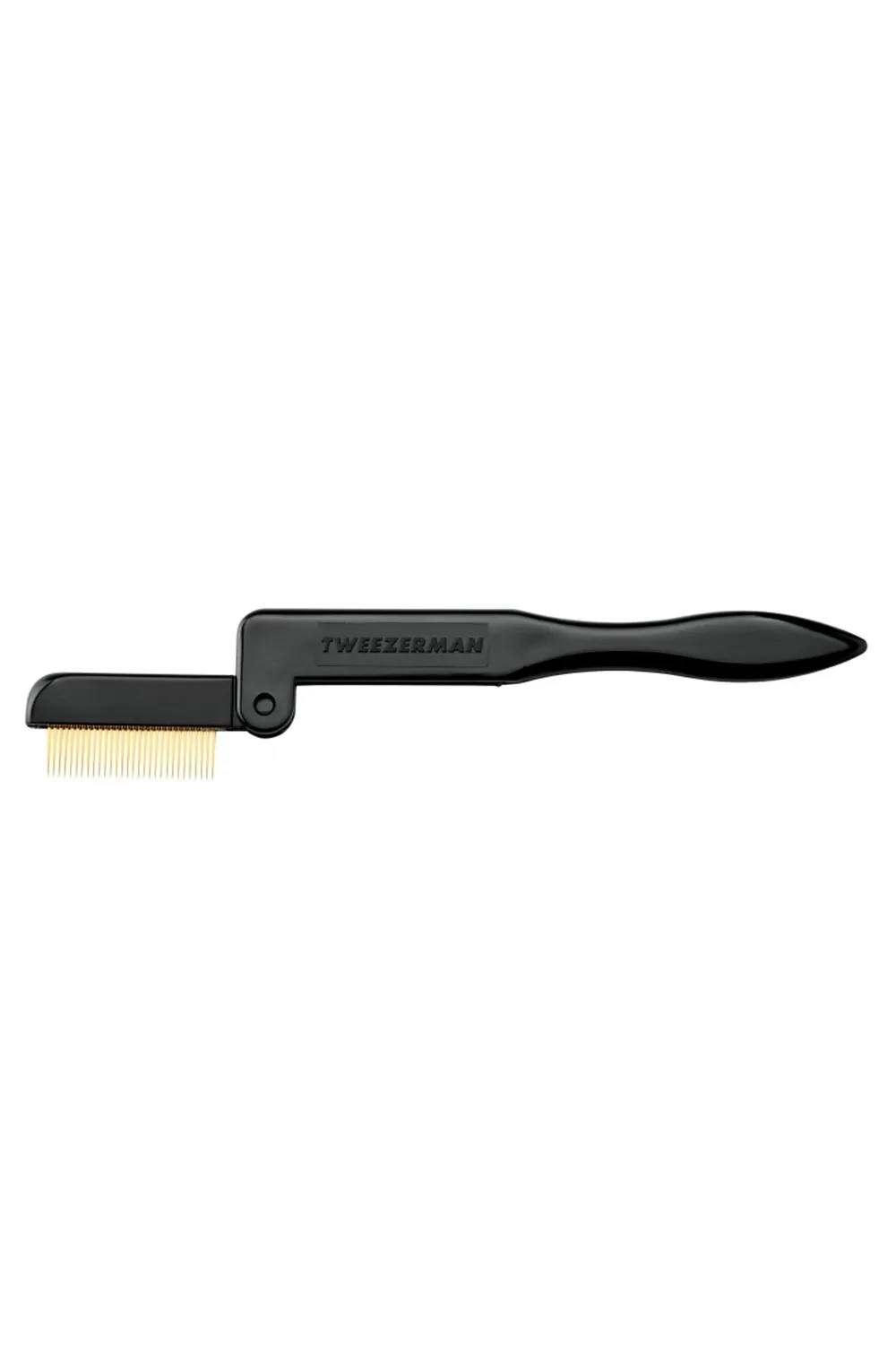 Folding Lash Comb - Black