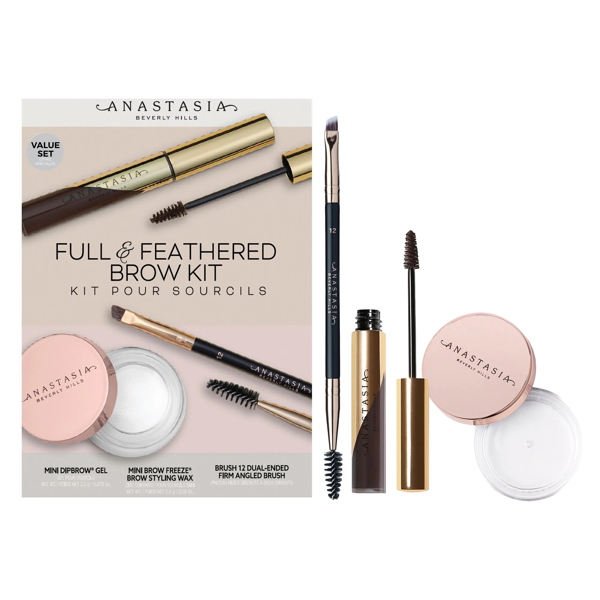Full & Feathered Brow Kit