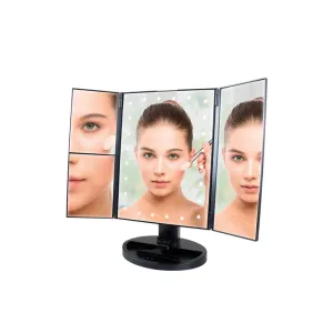 Gifts & Gadgets Illuminating LED Makeup Mirror | 24 LED Lights