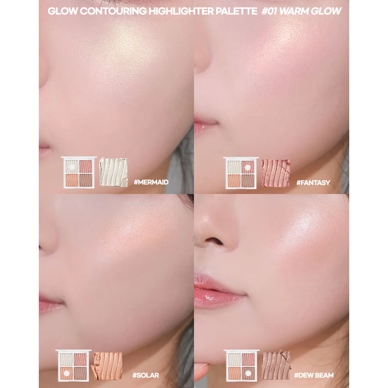 Glow Contouring Highlighter Palette (2 Colours)