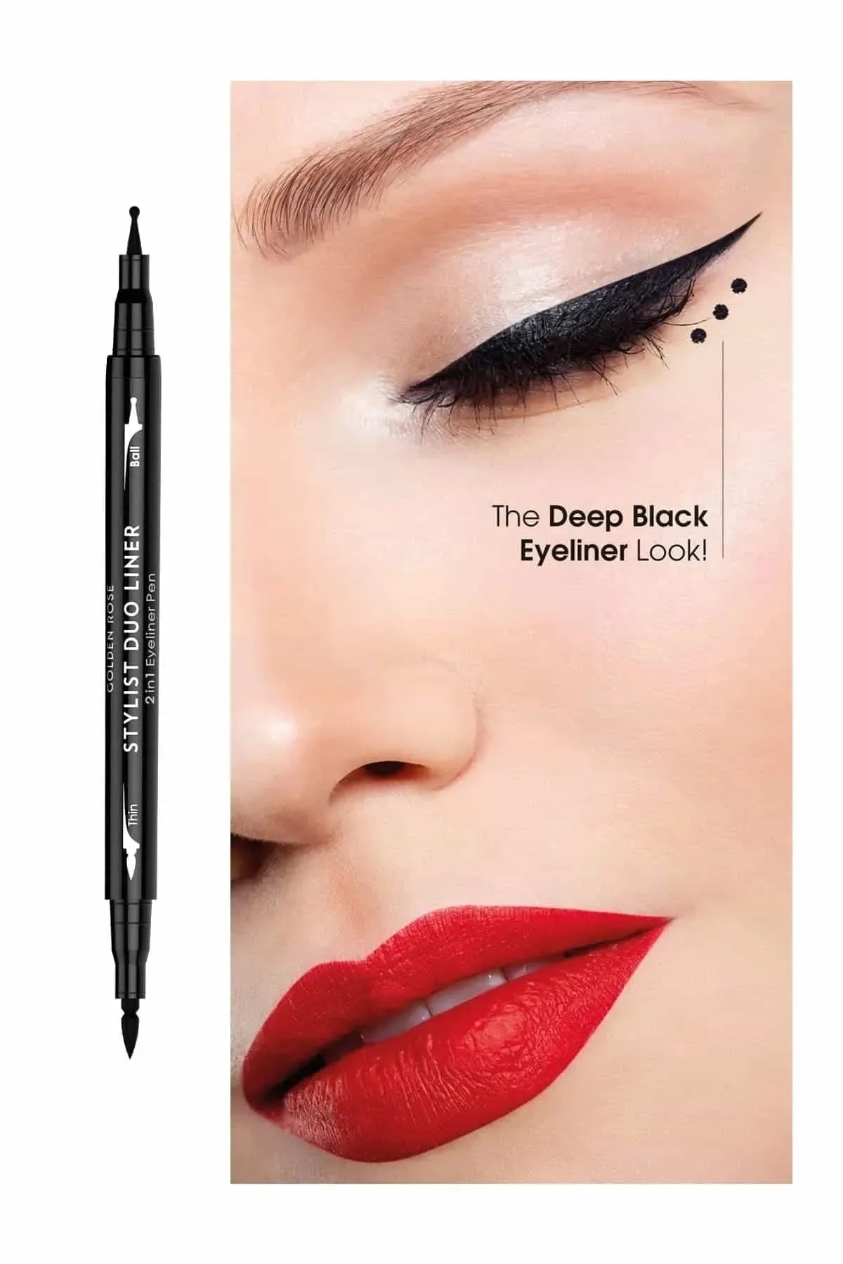 Golden Rose 2 in 1 Eyeliner