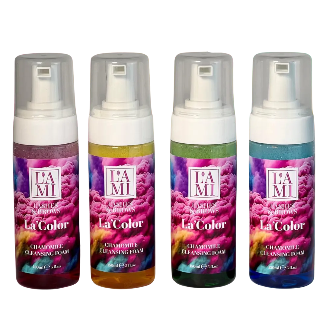 Lami Lashes LA Colour Cleansing Foam, 100ml (Choose your colour)