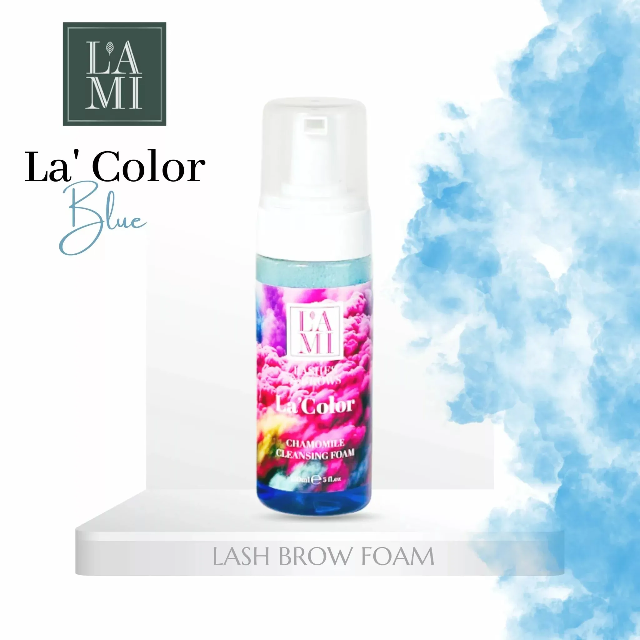 Lami Lashes LA Colour Cleansing Foam, 100ml (Choose your colour)