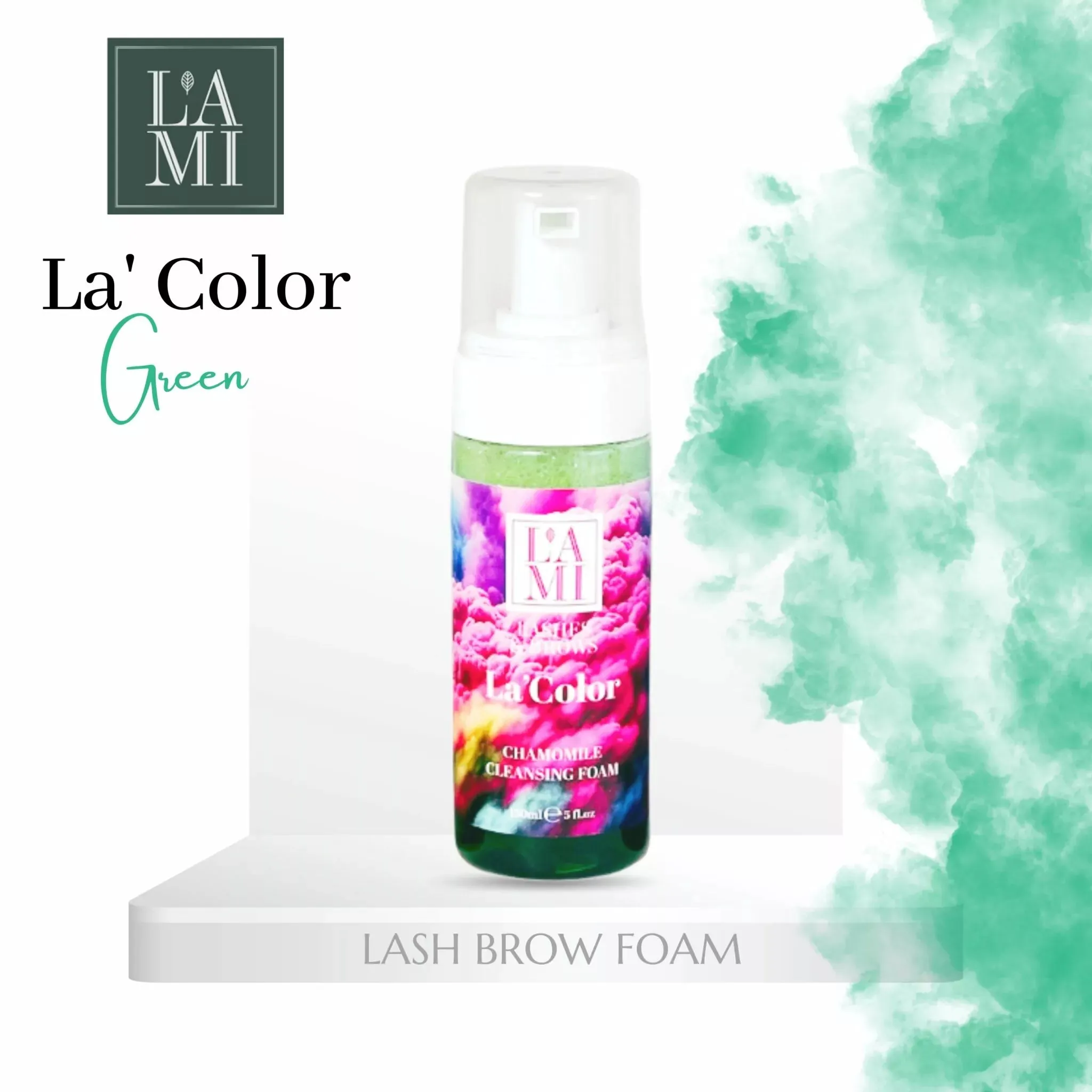 Lami Lashes LA Colour Cleansing Foam, 100ml (Choose your colour)