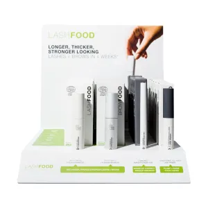 LASHFOOD LASH BROW Essentials Display Kit