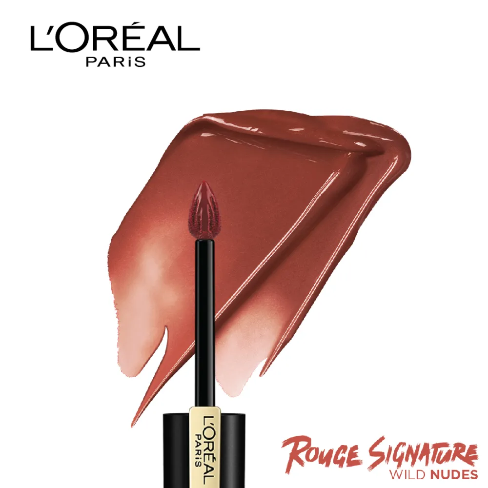 L'Oreal Paris Rouge Signature Matte Liquid Lipstick, 145 I Convince