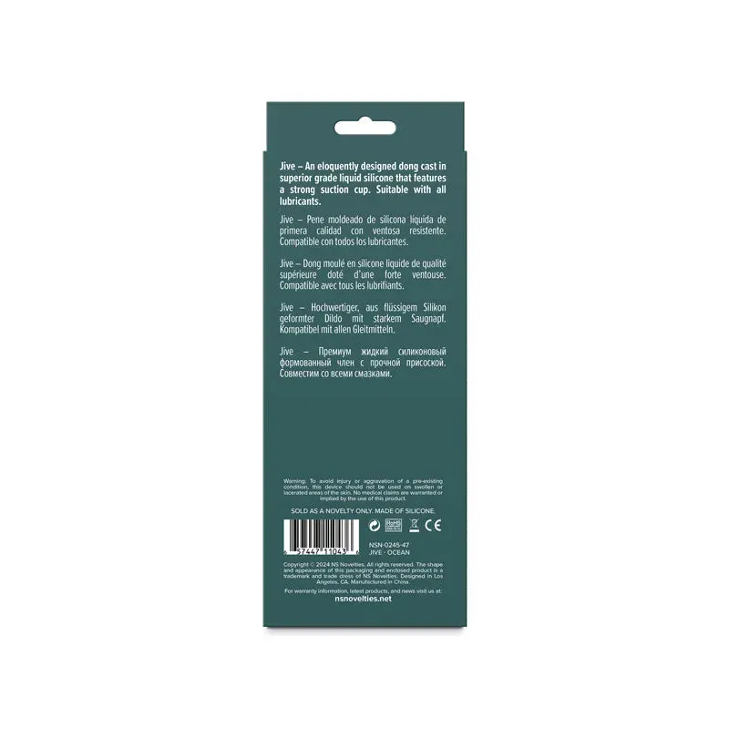 Lust-n-Dreams - Jive - Ocean -  16.3 cm Dildo