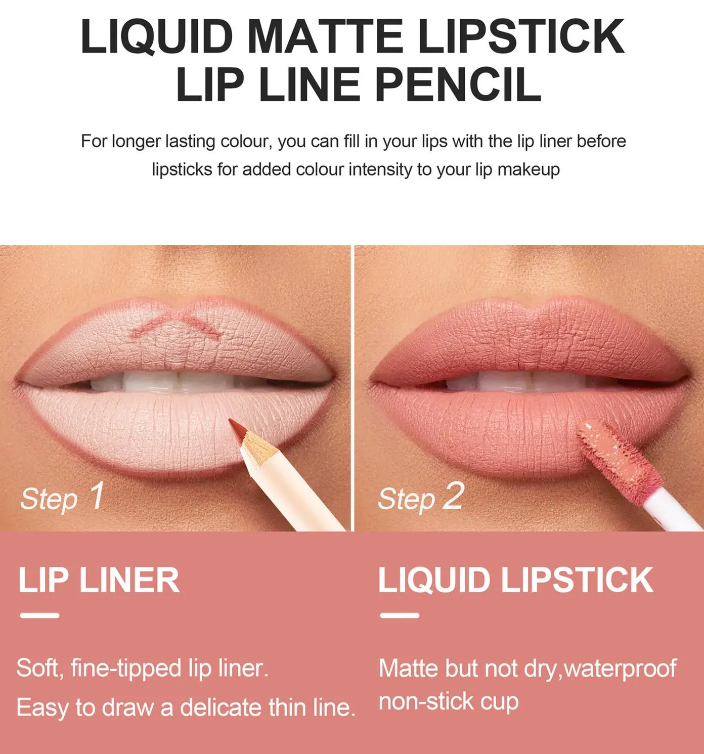 MA621 - Matte Lipliner and Lipstick Pen Kit