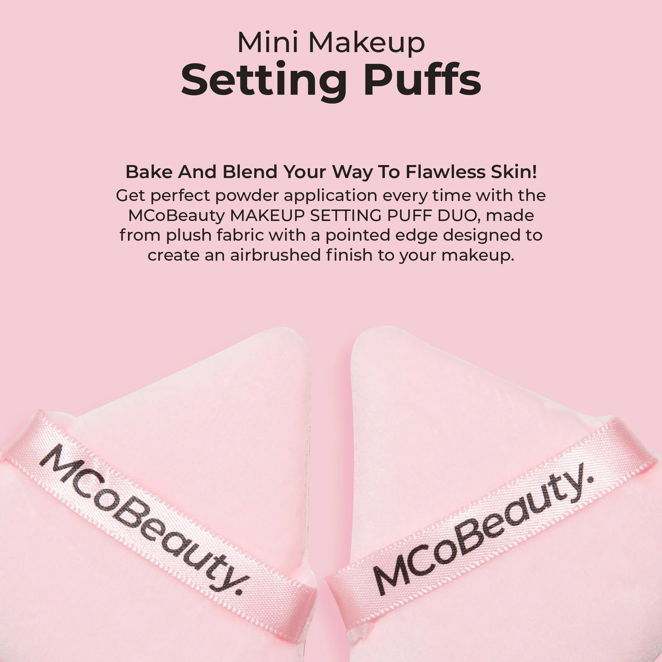 Makeup Setting Puffs 4 Pack