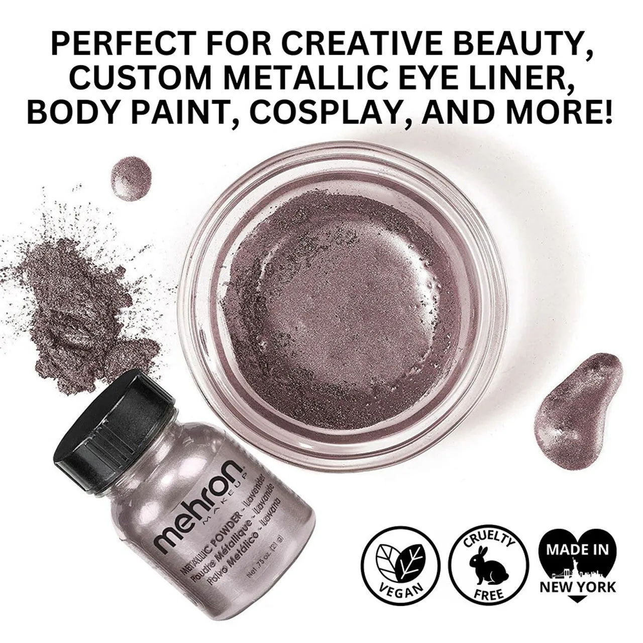 Mehron Metallic Powder - Lavender