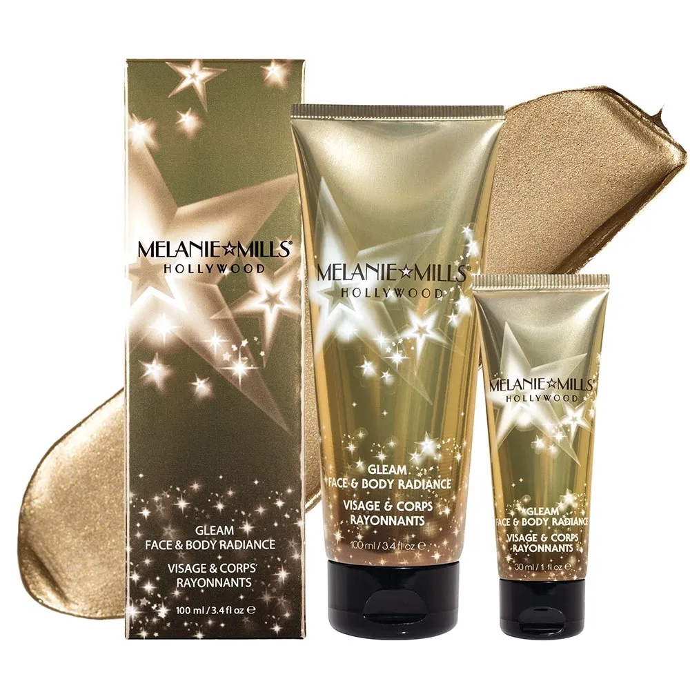 Melanie Mills Hollywood Disco Gold Gleam Face & Body Radiance