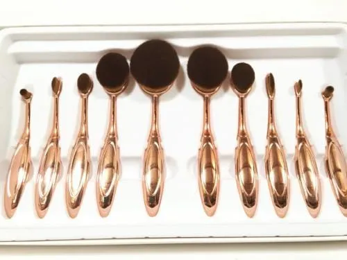 Micro Makeup Brushes - 10 piece set (Limited Stock)