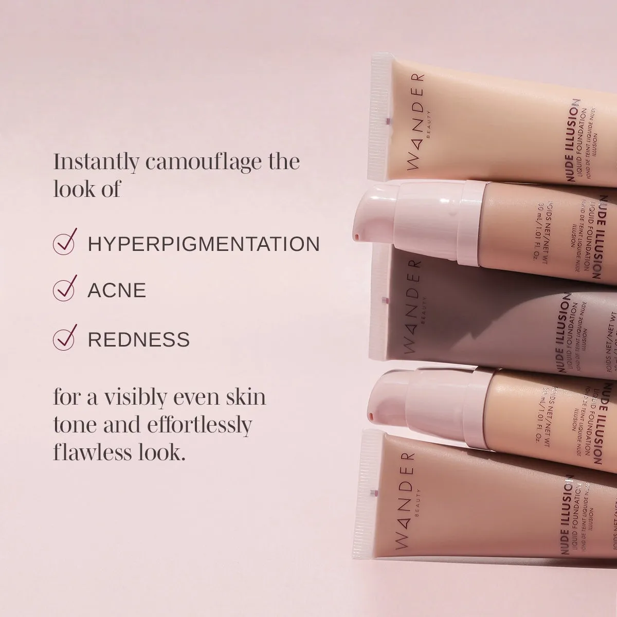 Nude Illusion Liquid Foundation