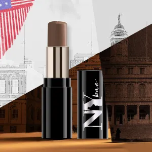 NY Bae Castor Oil Infused Foundation Concealer Colour Corrector Stick, For Dark Skin, Hiding in City Hall - The Chestnut Secret Treasures 25 (4.8 g)