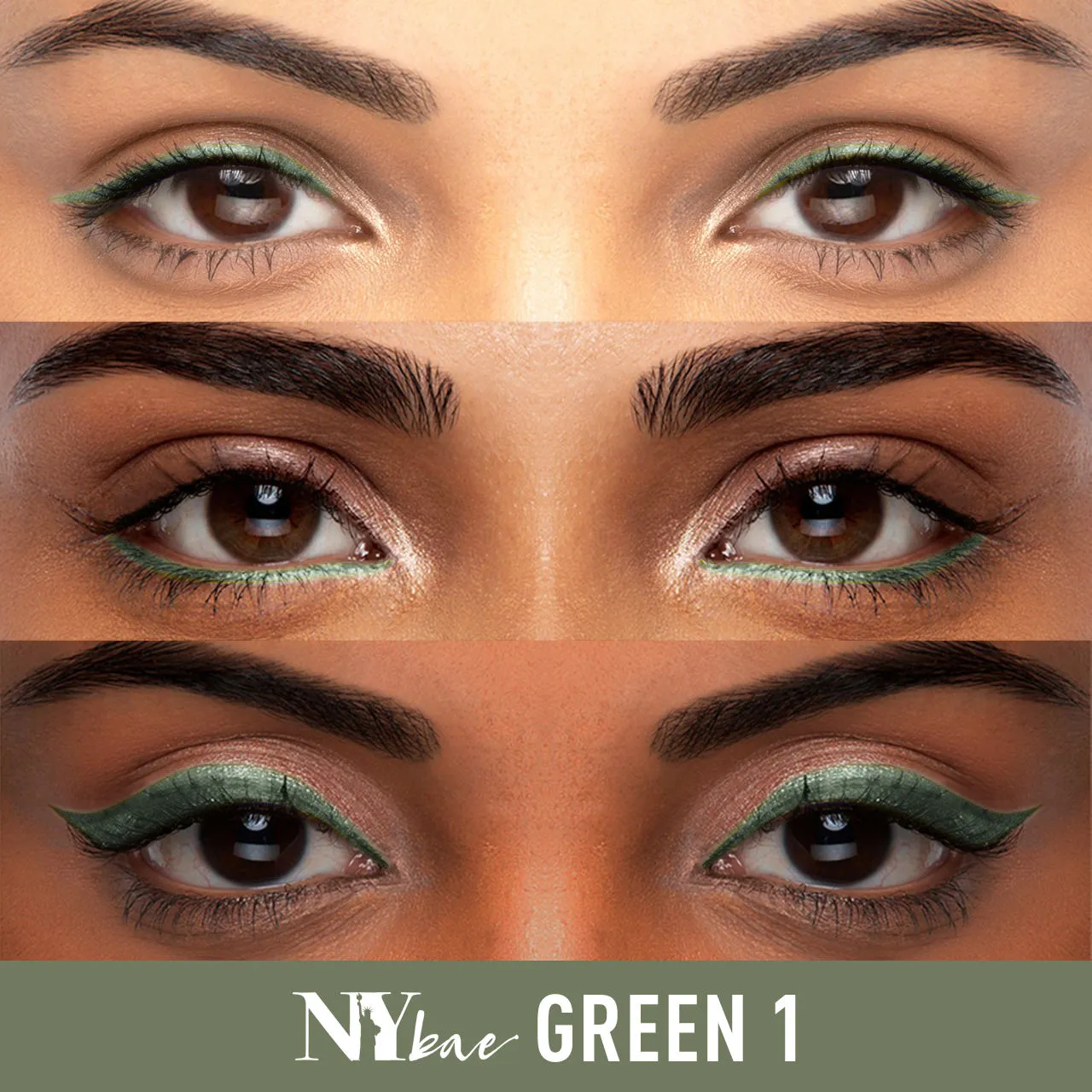 NY Bae High Eyeland - Eye Pencil, High on Green 1 (0.8g)