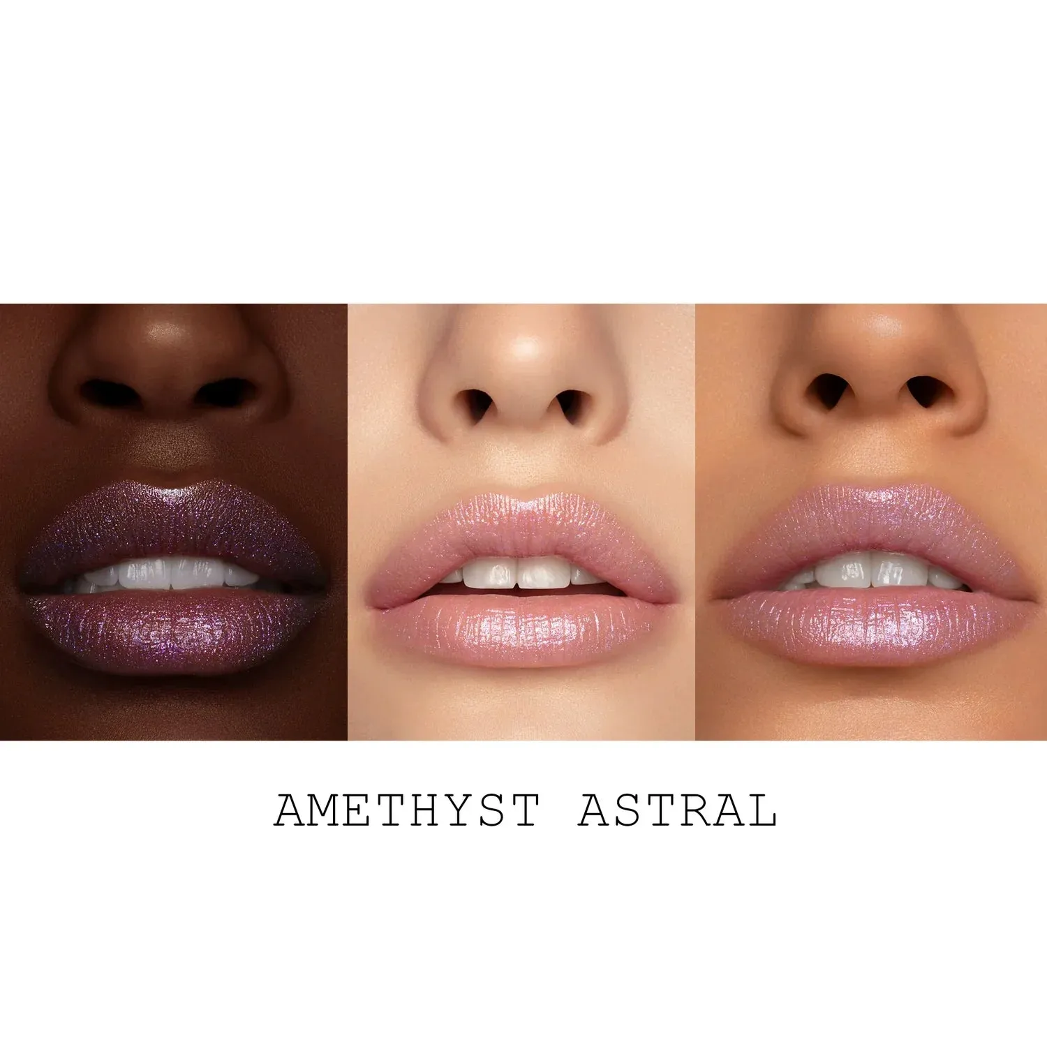 Pat McGrath Lip Fetish Astral Balm Amethyst Astral (Lavender with Pink and Blue Sparkle)