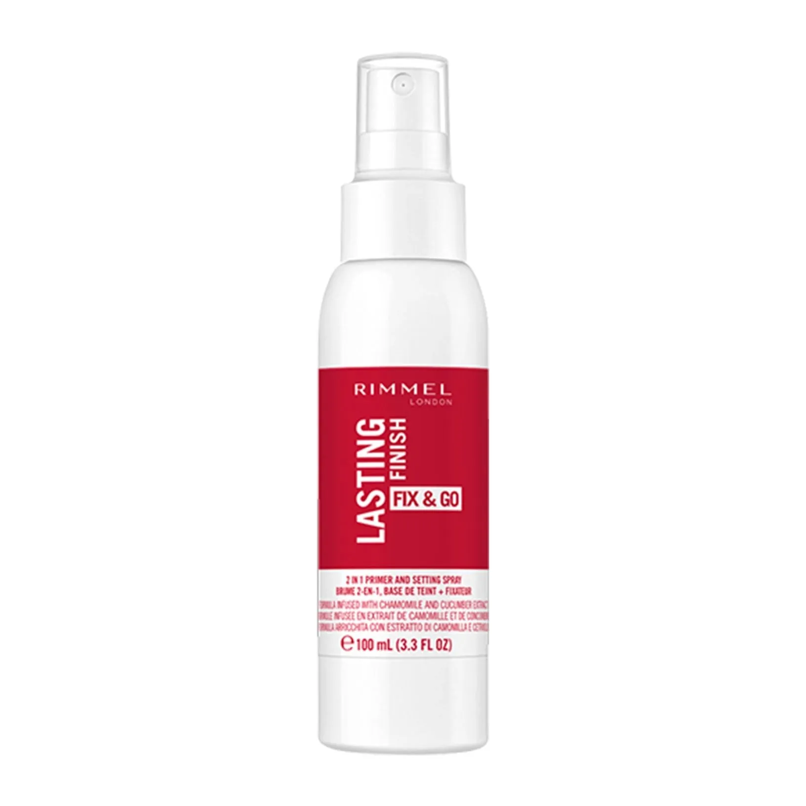 Rimmel London Insta Fix & Go 2 In 1 Primer & Makeup Setting Spray 100ml