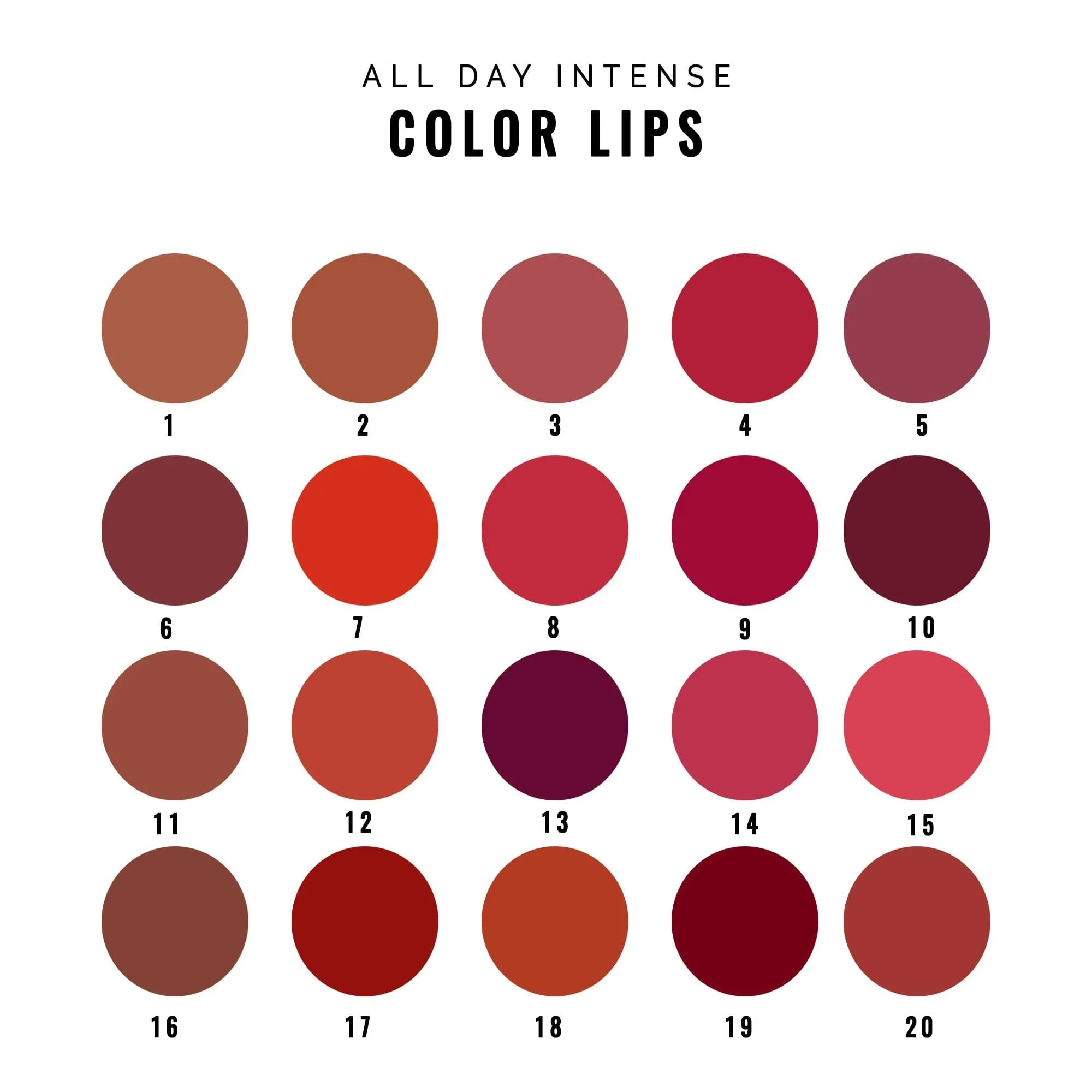 Rivaj UK Cosmetics All Day Intense Color Lip Gloss Color #13