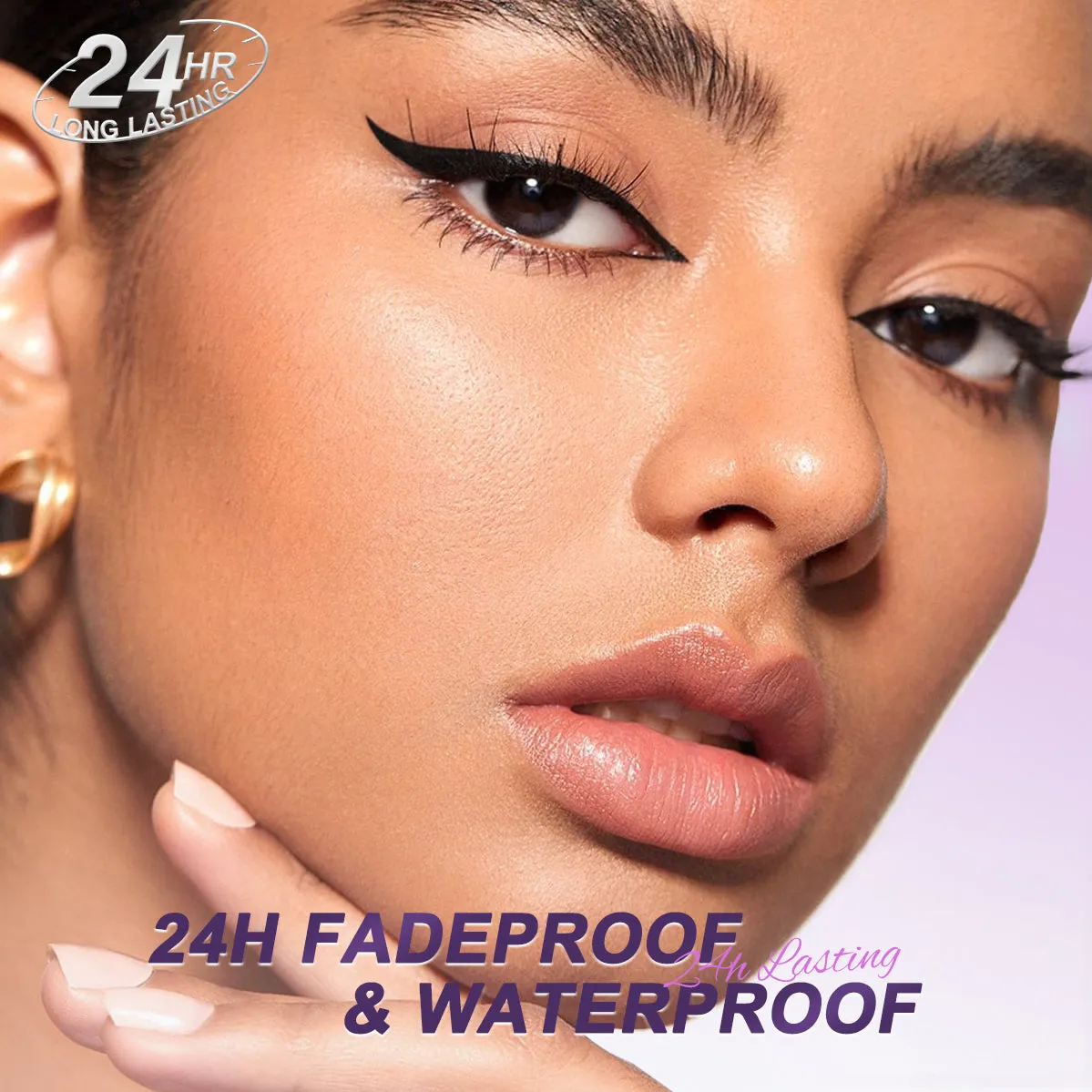 SACE LADY PRO ZONE Waterproof Ultra-Fine Black Liquid Eyeliner – Quick-Drying, Smudge-Proof, No Irritation