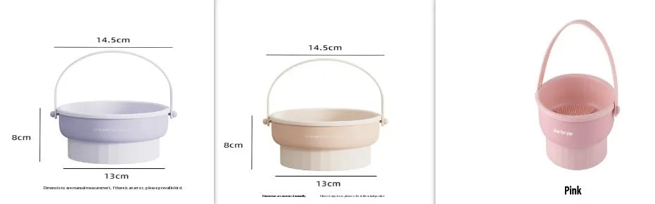 Silicone Makeup Brush Cleaning Box