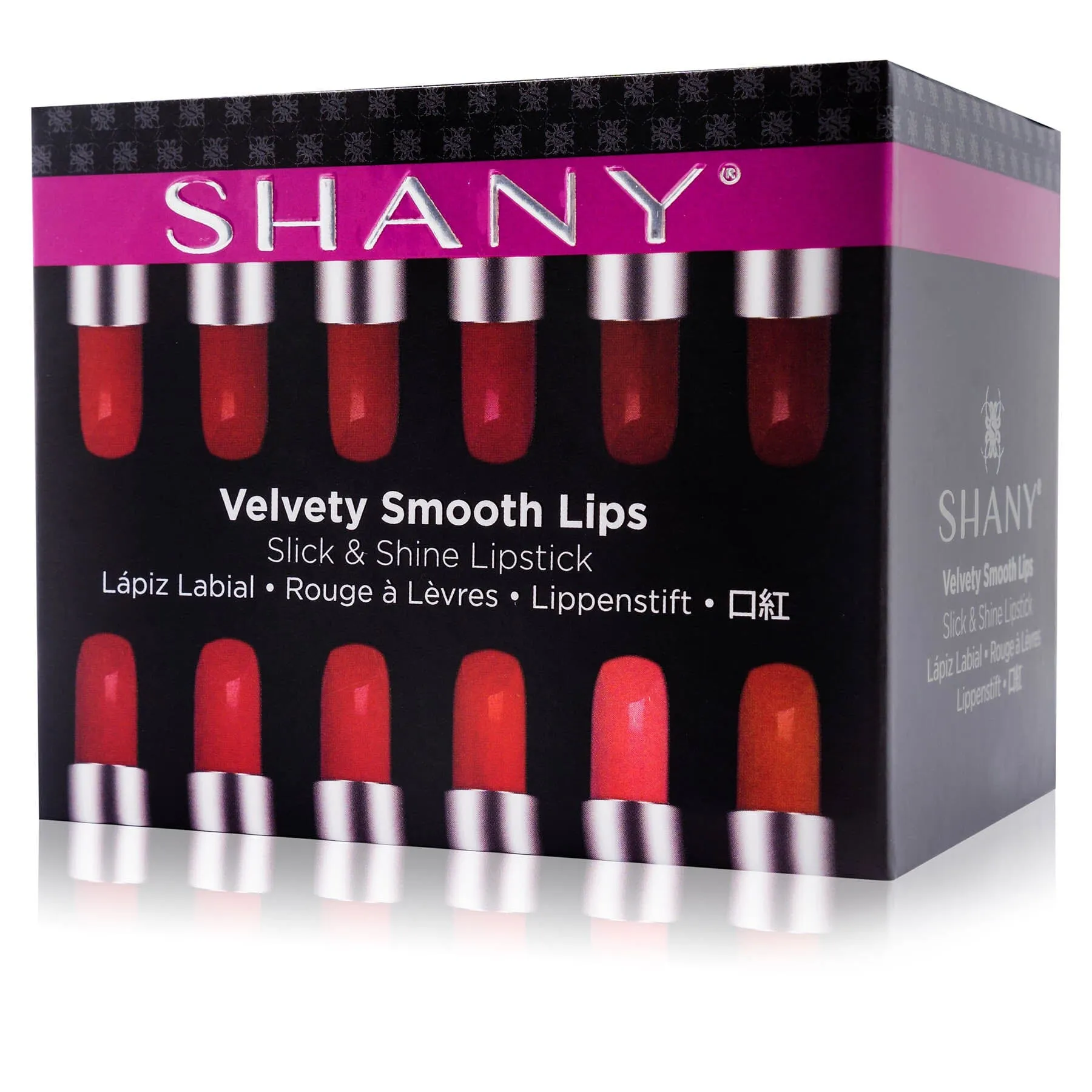Slick & Shine Lipstick Set - 12 color Long Lasting & Moisturizing