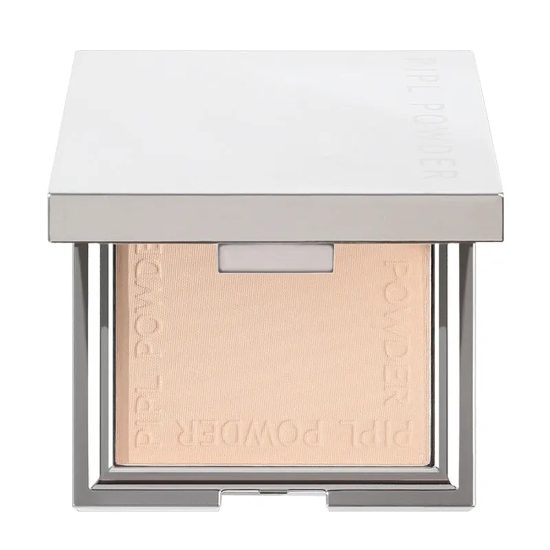 Small silver nugget box powder concealer, dry and wet dual-use moisturizing dry and long-lasting powder