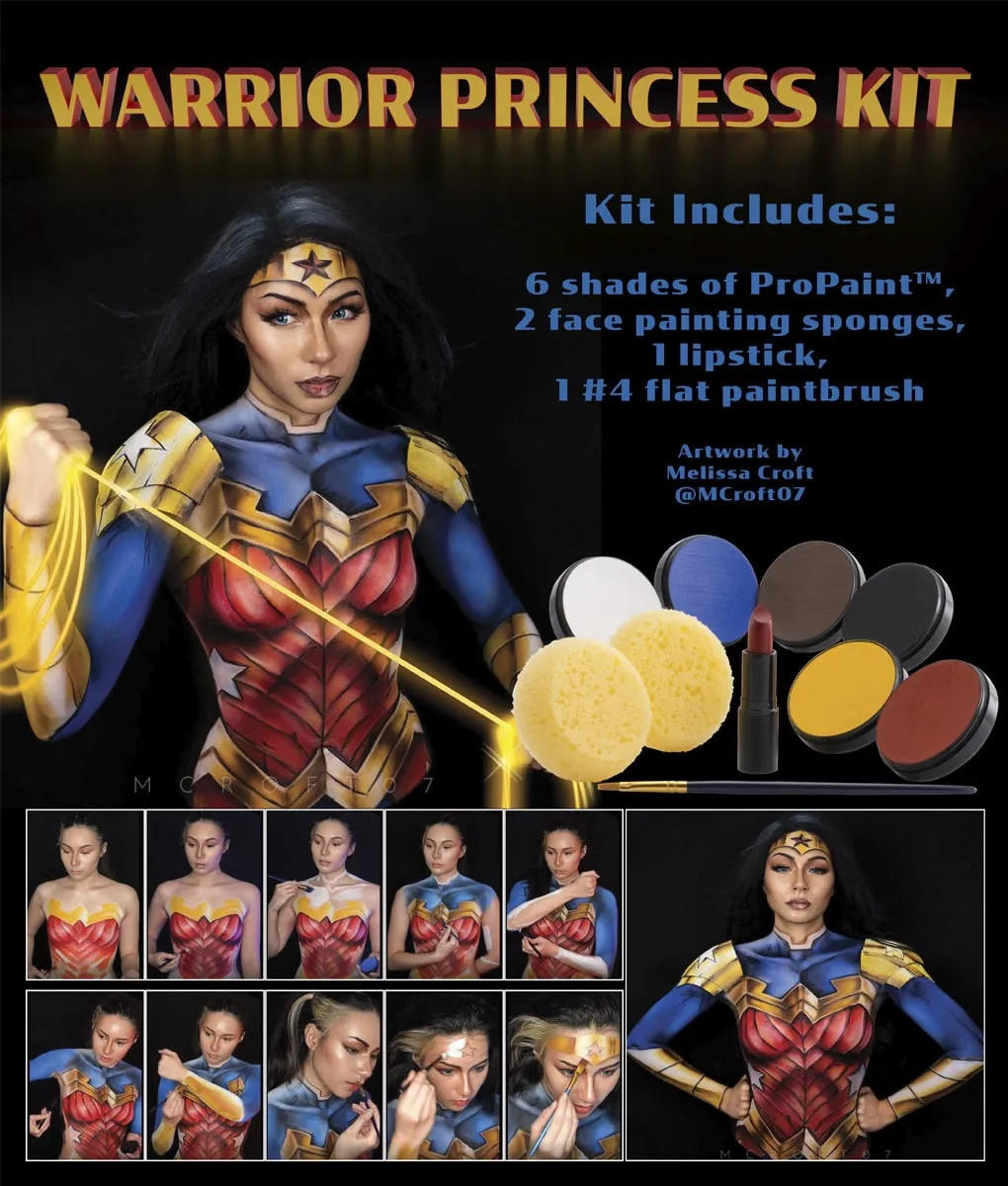 Warrior Princess Makeup Kit