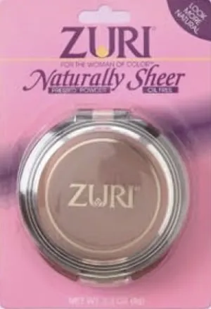 Zuri Naturally Sheer Pressed Powder - Light Bronze